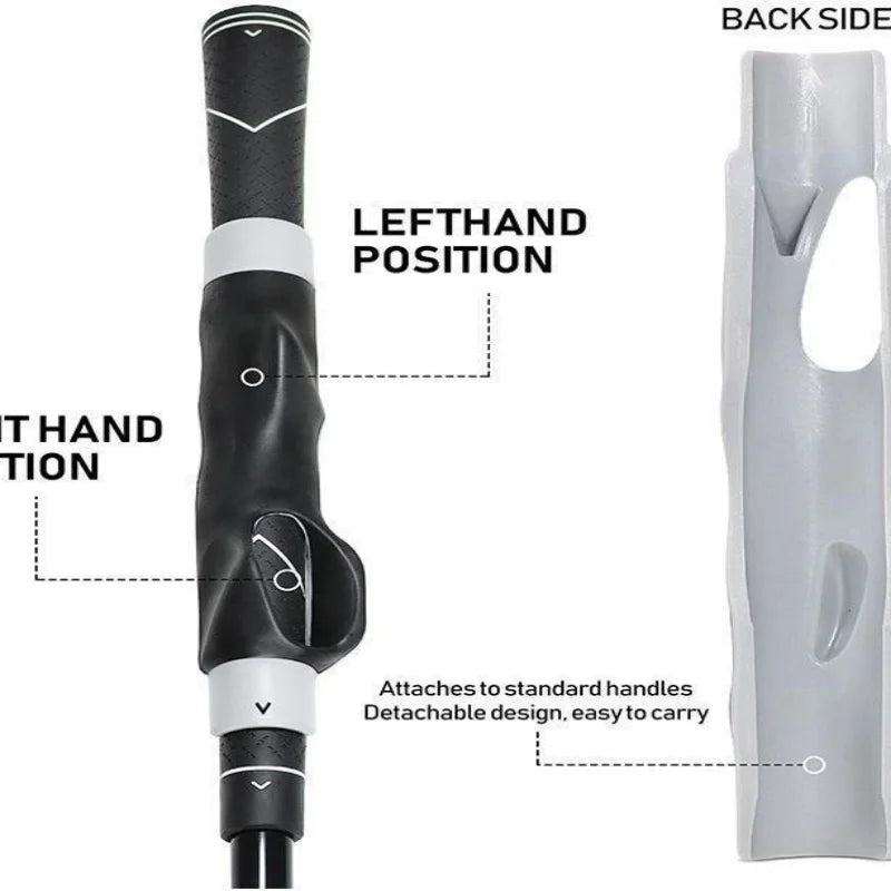 1Pc Professional Portable Anti-slip Golf Swing Trainer Grip Aid To Help Train Correct Hand Position Grasp Training Accessories