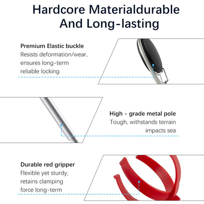 Gripper Park Golf Ball Retriever (Red/Blue Opt) – Telescopic Golf Ball Grabber, Ball Grabber Tool Golf, Golf Accessories